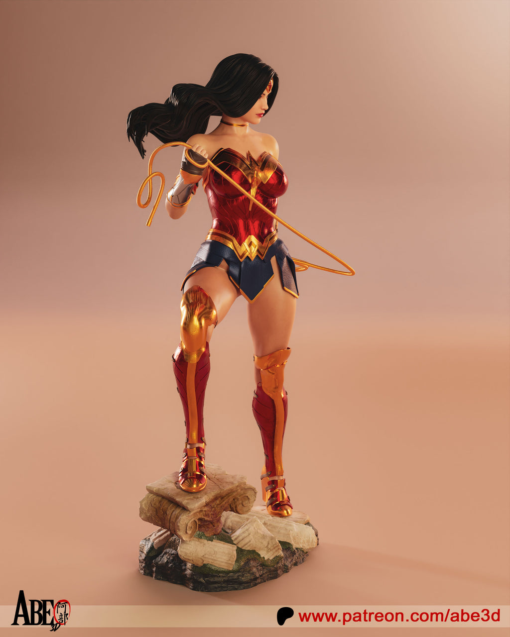 The Amazon Champion Statue