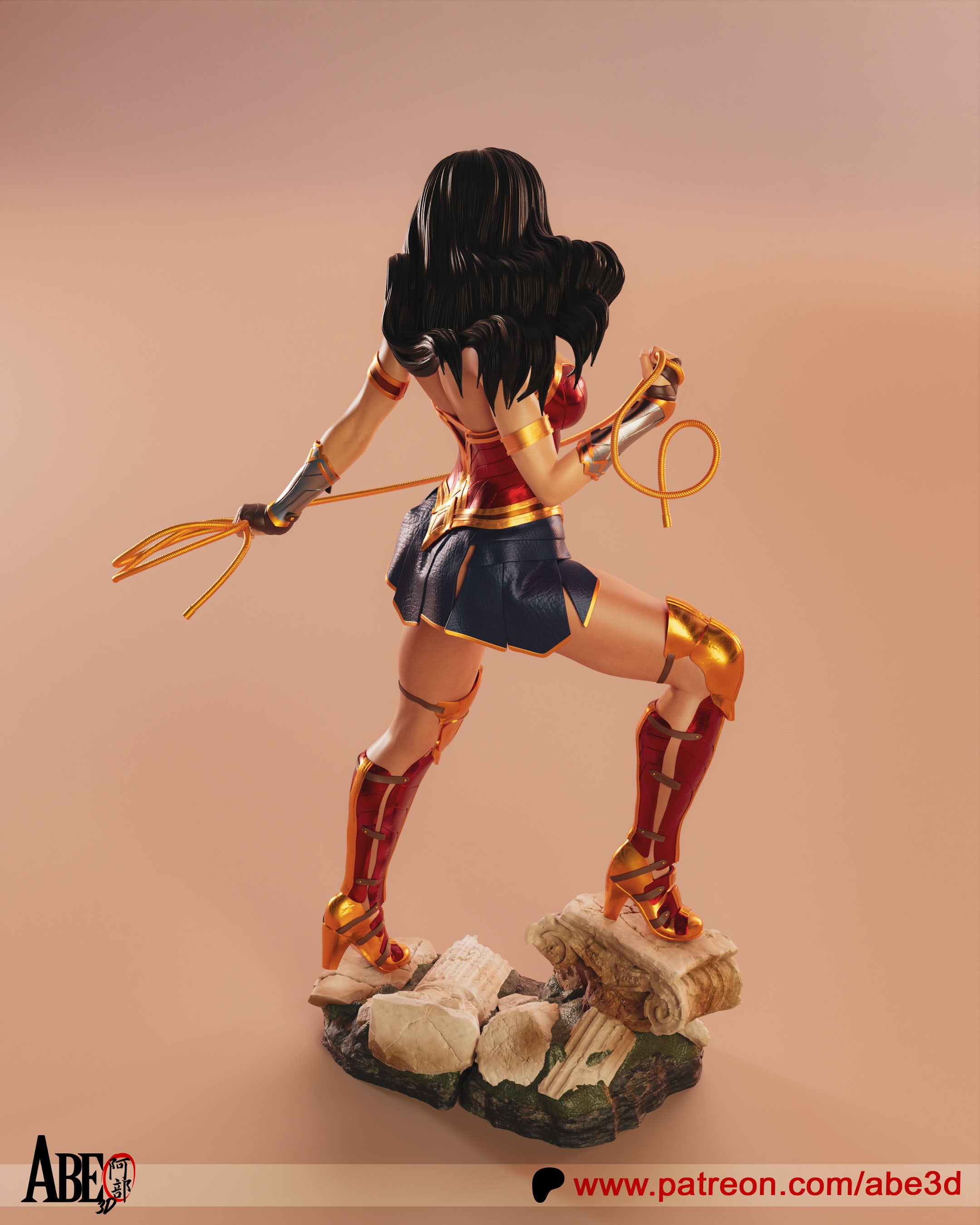 The Amazon Champion Statue