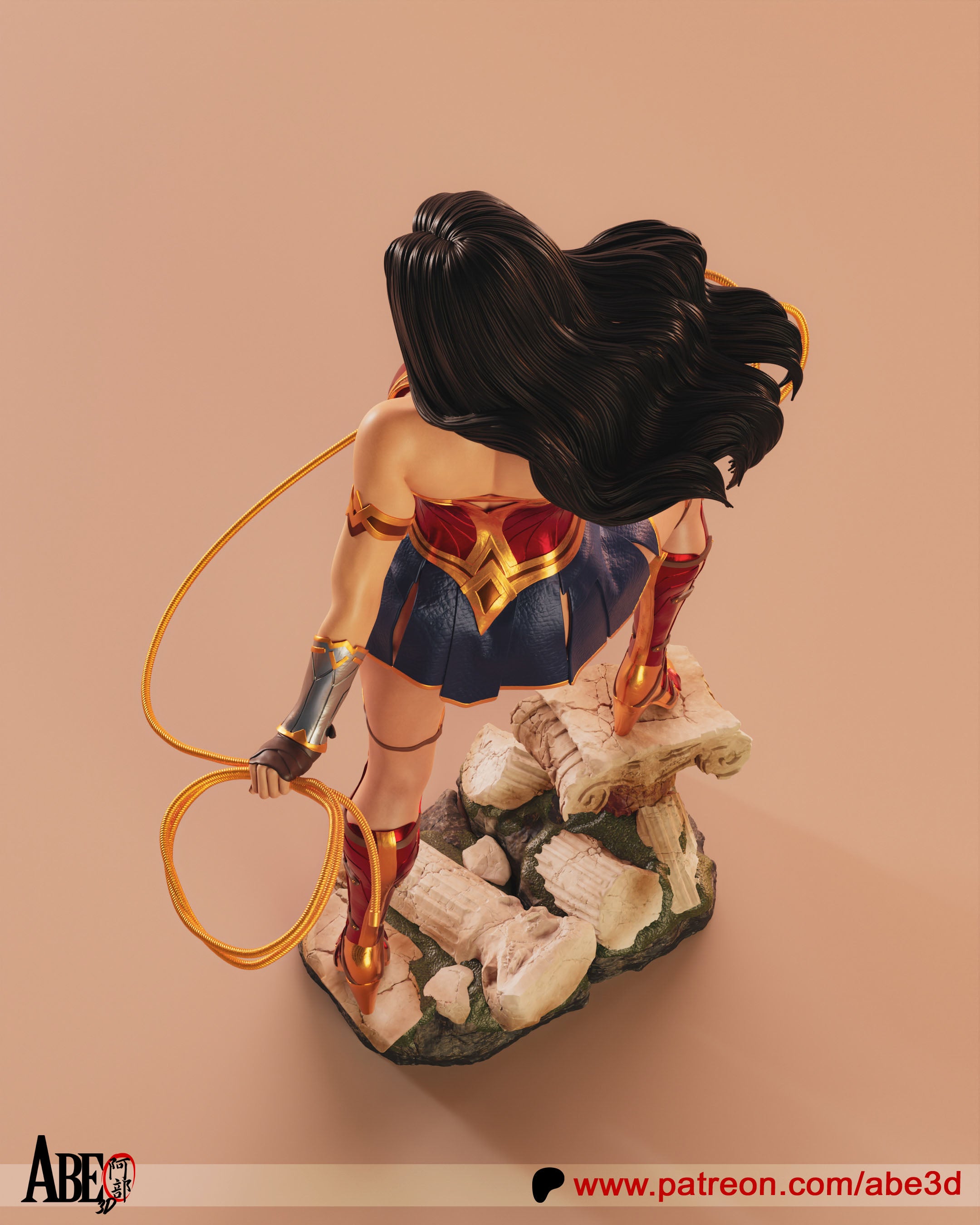 The Amazon Champion Statue