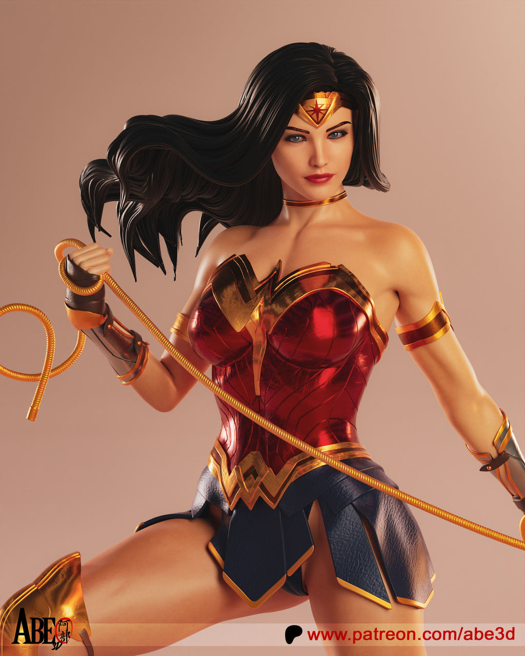The Amazon Champion Statue