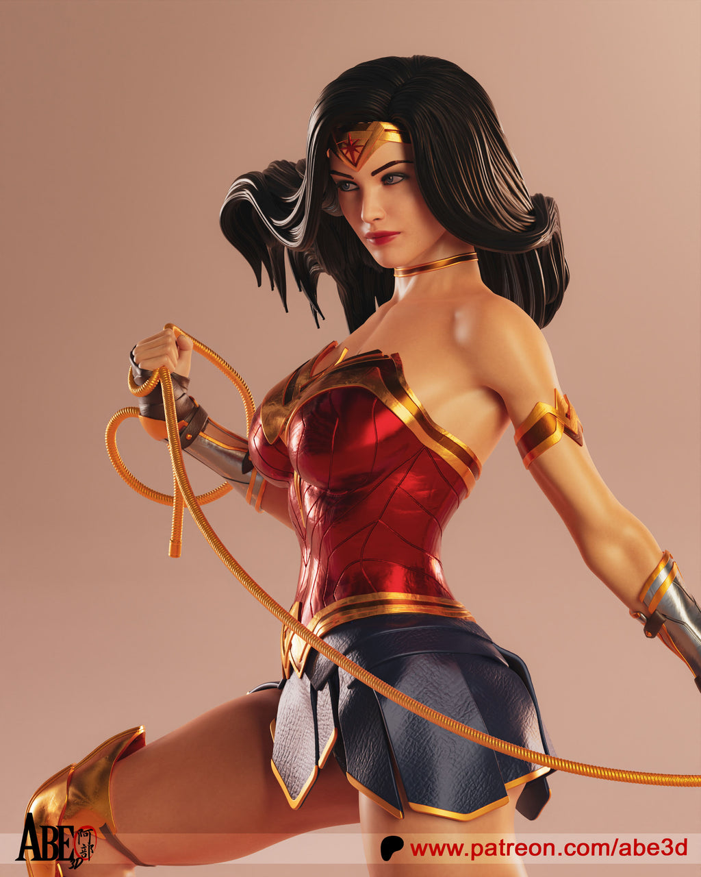 The Amazon Champion Statue