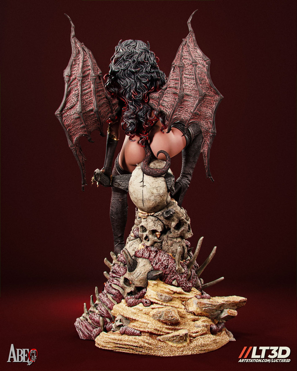 Xyrath Succubus Statue