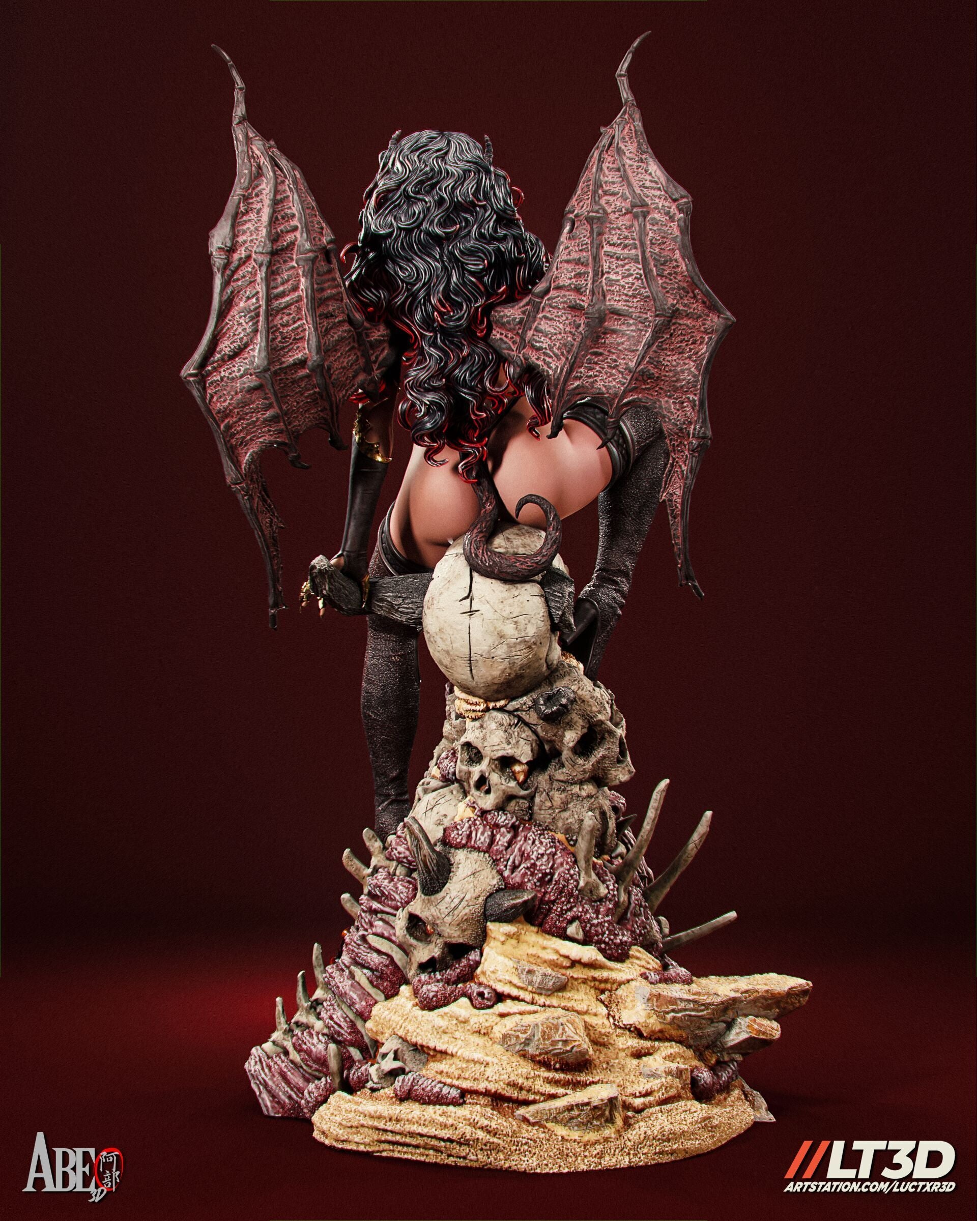 Xyrath Succubus Statue